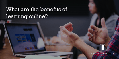 the benefits of learning tax online